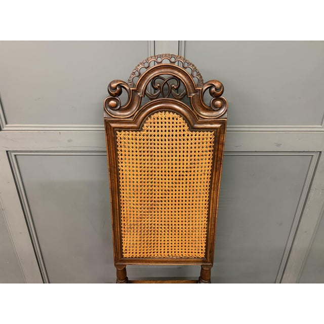 Carolean Style Chairs, 1820s, Set of 3 For Sale - Image 3 of 14