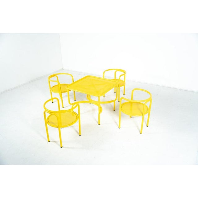 Locus Solus Outdoor Garden Set by Gae Aulenti for Poltronova, Italy, 1964, Set of 5 For Sale - Image 12 of 14