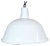 Industrial White Enamel Pendant Lamp from Emax, 1960s For Sale