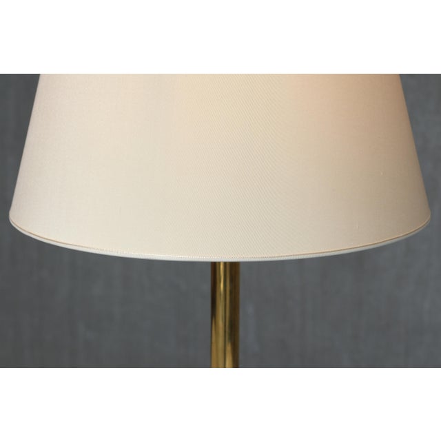 Brass Lamps with Lions Paw Feet attributed to Vilhelm Bissen, Denmark, 1890s, Set of 2 For Sale - Image 12 of 13