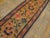 1920s Orange Amber Floral Antique Chinese Tibetan Rug 2'1" X 8'4" Wool Knotted Carpet Runner For Sale - Image 11 of 11