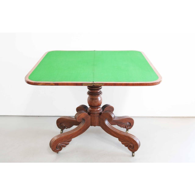 Antique Regency William IV Gaming Table, England, 1825 For Sale - Image 13 of 13