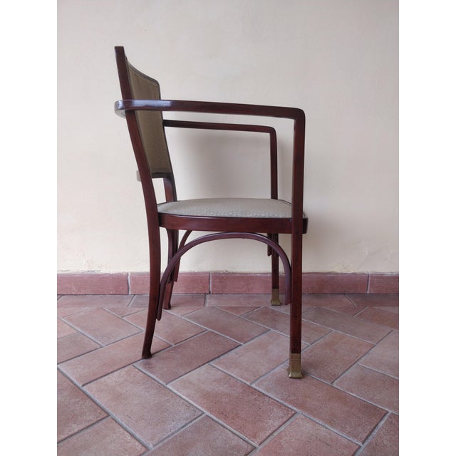 Model 719 Armchairs by Koloman Moser for J & J Kohn, Austria, 1902, Set of 2 For Sale - Image 3 of 18