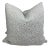 Perennials’ Gray & White Spotted Woven 22” Pillows-A Pair For Sale