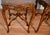 1930s French Louis XV Walnut & Satinwood Inlay Pair Side Tables / End Tables Tables For Sale - Image 6 of 14