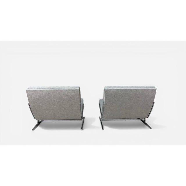 1960s Bo-561 Chairs by Preben Fabricius and Jørgen Kastholm for Bo-Ex (Pair), Attributed For Sale - Image 16 of 17