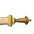 1970s Style-O-Kraft Hollywood Regency Mid-Century Brass-Tone Twin Headboards—A Pair For Sale - Image 16 of 18