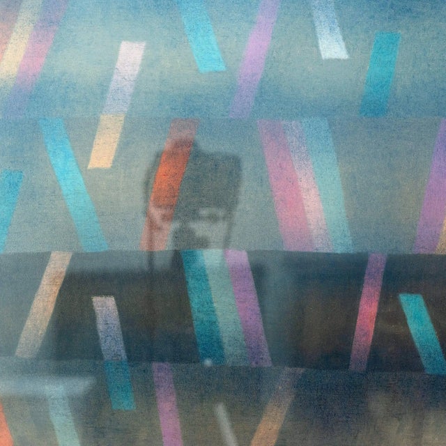 Bernard Myers, In the Harbour, Oil Pastel, Framed For Sale - Image 6 of 7