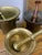 Early 19th Century 19th Century Oxidized Italian Bronze Mortar & Pestle For Sale - Image 5 of 6