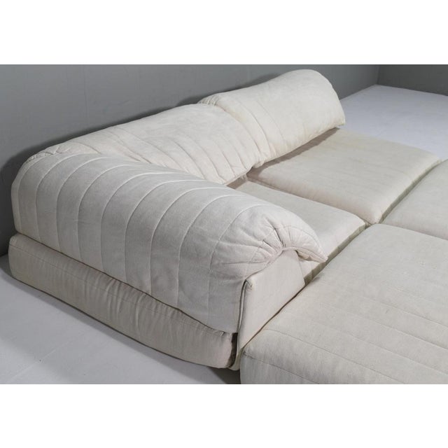 Super Lounge Sofa by Hans Hopfer for Roche Bobois, France, 1970s, Set of 6 For Sale - Image 9 of 18