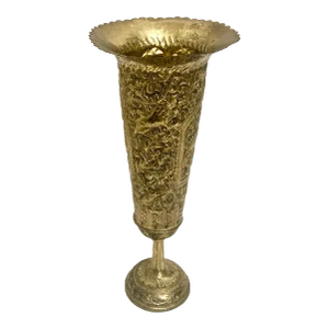 Early 20th Century Anglo Indian Brass Vase