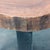 2010s Pottery Barn Live Edge Accent Table on Steel Base For Sale - Image 5 of 8