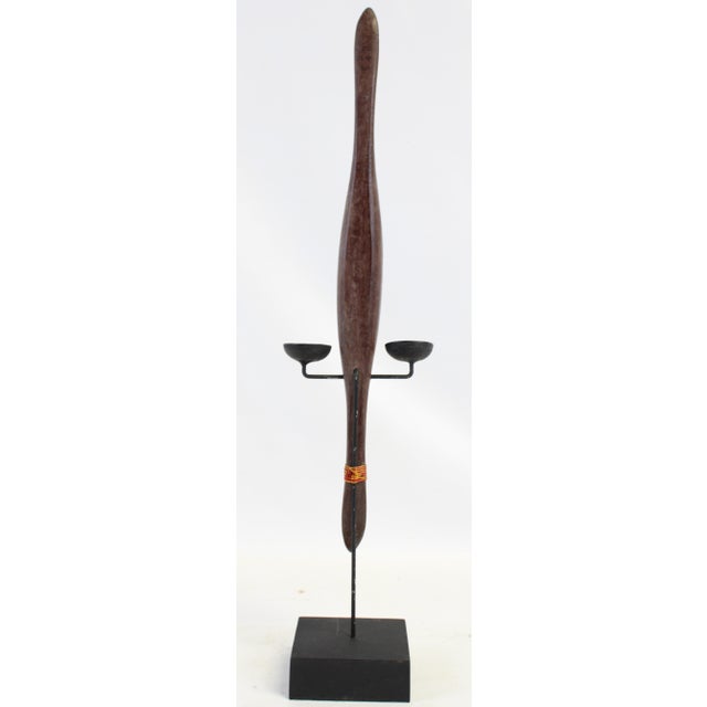 Contemporary Incense Holder Red and Gold For Sale - Image 3 of 11