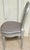 Wood Pair of Maison Jansen Style Silver Leaf Montgolfier Side Chairs, France, C. 1960 For Sale - Image 7 of 9