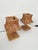 Mid-Century Bedside Table Lamps in Rattan and Wicker Cane Webbing, Italy, 1960s, Set of 2 For Sale - Image 4 of 18