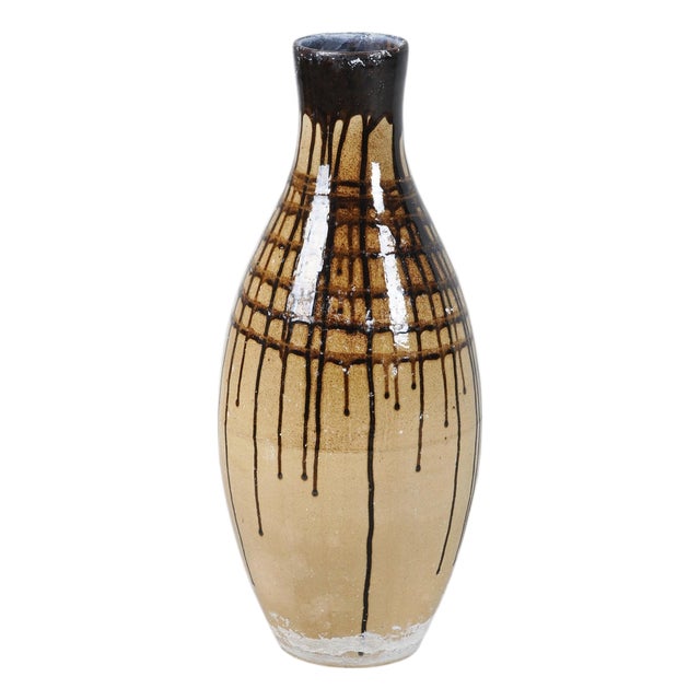 Mid-Century Vase in Ceramic, Czech, 1950s For Sale