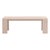 Sur Wooden Backless Outdoor Dining Bench by Essentials for Living For Sale - Image 4 of 9