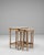 Mid 20th Century 20th Century French Oak Nesting Tables With Barley Twist Legs - Set of 3 For Sale - Image 5 of 18