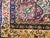 19th Century Persian Kerman Lavar Rug, Hand-Knotted Wool, Floral Pattern, Ivory & Burgundy, 2x3 For Sale In Chicago - Image 6 of 9