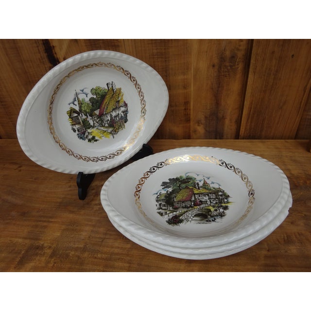 Antique Earthenware Serving Dishes by Keller & Guérin for Lunéville, 1890s, Set of 4 For Sale - Image 11 of 14