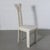 Postmodern 1980s Pierre Cardin Italian Postmodern Dining Chairs in White Lacquer with Leather Seats - Set of 8 For Sale - Image 3 of 10