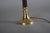 Vintage Brass Table Lamp with Burgundy Column, 1950s For Sale - Image 4 of 11