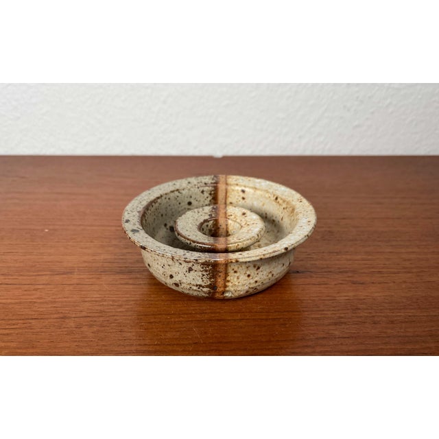Mid-Century Modern Danish Studio Pottery Candleholder, 1960s For Sale - Image 18 of 18