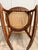 Antique Victorian Carved Wood Hand-Caned Rocking Chair For Sale - Image 16 of 17