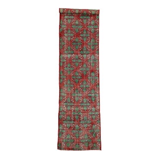 Mid 20th Century Vintage Turkish Sivas Runner - 02'09 x 11'03 For Sale