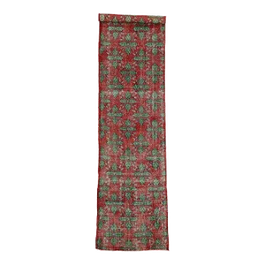 Mid 20th Century Vintage Turkish Sivas Runner - 02'09 x 11'03