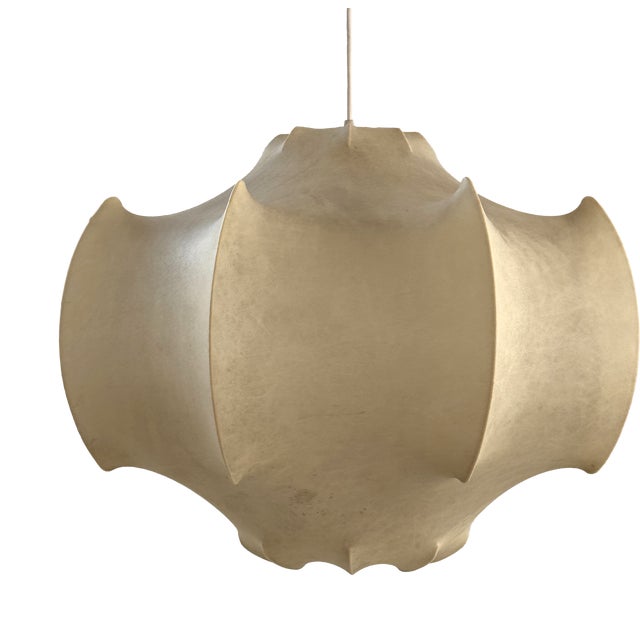 Viscontea Pendant Cocoon Light by Achille and Pier Giacomo Castiglioni, 1960s For Sale