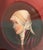 Baroque 19th-Century Framed Hand-Painted Porcelain Plaque Portrait of Beatrice Cenci For Sale - Image 3 of 8
