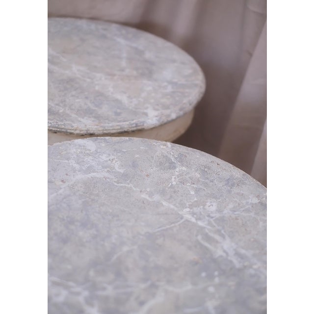 Early 19th Century Early 19th Century Pair of French Side Tables For Sale - Image 5 of 7