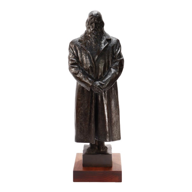 Elder, a Full Figure Male Bronze Sculpture by Julia Levitina For Sale