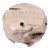 Bleached White Teak Root Accent or Side Table or Stool 28 For Sale