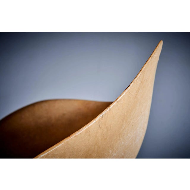 French Fiberglass Chair by Jean-René Picard for S.E.T.A, 1950s For Sale - Image 11 of 13