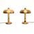 Vintage Brass Mushroom Table Lamps, 1960, Set of 2 For Sale - Image 11 of 11