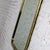 Late 20th Century Modern Wall Mirror by Milo Baughman for Thayer Coggin Brass Lamé Shape Frame For Sale - Image 9 of 18