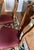 Brown 1980s Cherry Dining Chair Set For Sale - Image 8 of 8
