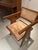 Vintage Teak & Cane Chandigarh-Style Armchair, Pierre Jeanneret Style For Sale - Image 4 of 14