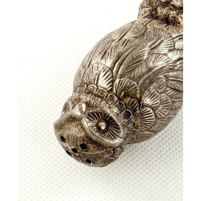 Metal Sculptural Salt Shaker, 1960s For Sale - Image 7 of 8
