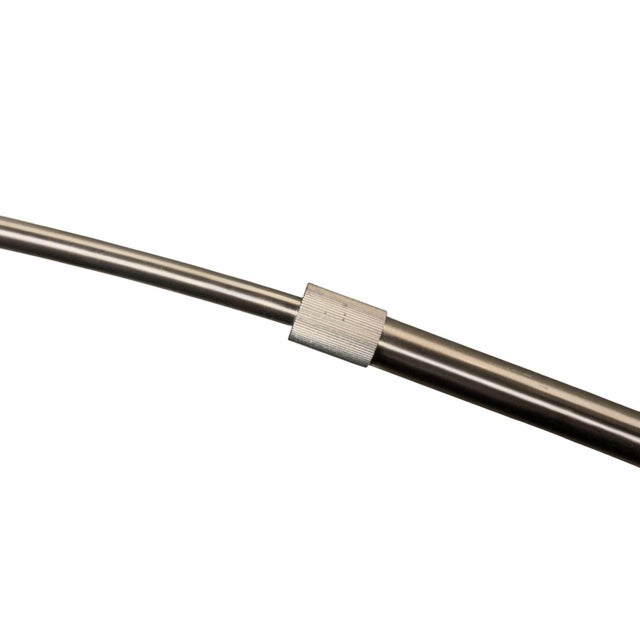 Mid 20th Century Achille and Pier Giacomo Castiglioni–Inspired Arched Floor Lamp For Sale In Los Angeles - Image 6 of 8