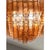Italian Amber-Rosè Squared Murano Glass Squared Flush Mount by Simoeng for Simoeng For Sale - Image 4 of 5