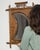 Wood Early 20th Century France Tan Wood Mirror For Sale - Image 7 of 10