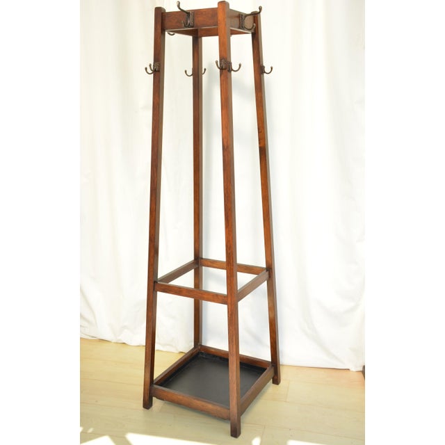 English Arts and Crafts Coat Stand, 1900 For Sale - Image 3 of 18