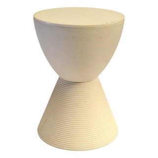 Vintage Philippe Starck Prince Aha Stool Kartell Style Cream Beige Mid-Century Modern For Sale