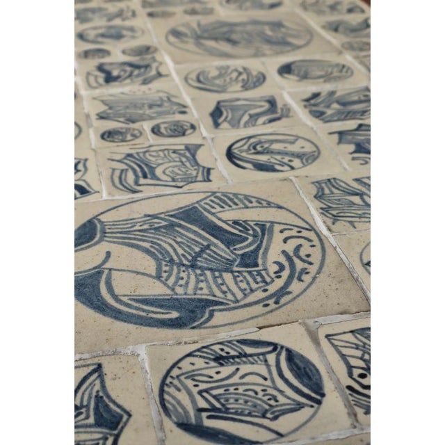 Scandinavian Modern Coffee Table in Teak with Ceramic Tiles attributed to Søren Horn, 1950s For Sale - Image 12 of 17