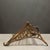 Vintage Cast Iron and Solid Brass New South Wales Railroad Traincar Luggage Rack c.1970 For Sale In San Francisco - Image 6 of 6