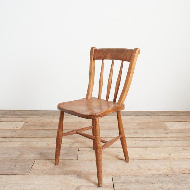 Vintage Farmhouse Kitchen Chair For Sale - Image 9 of 9