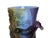 Crystal Glass Horse Theme Oval Brush Pot Vase Shape Mix Color Art Figure For Sale - Image 12 of 12